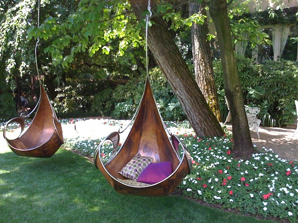 Подвесные садовые кресла-качели
